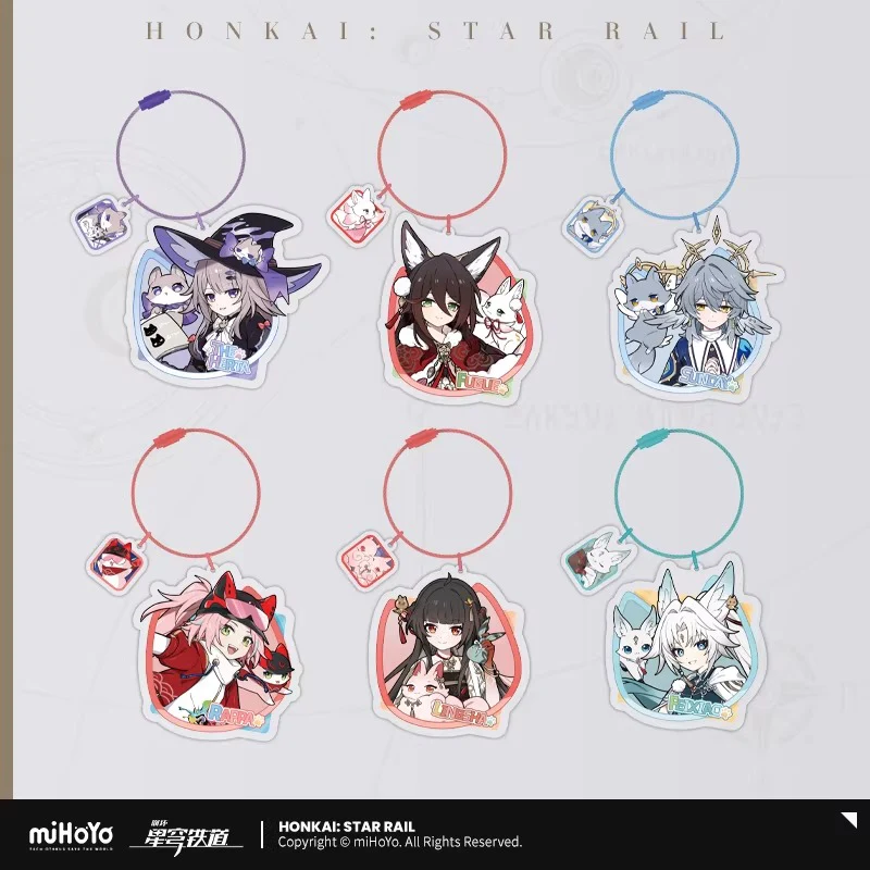 Honkai: Star Rail - Little Cat Series Chibi Acrylic Keychain miHoYo