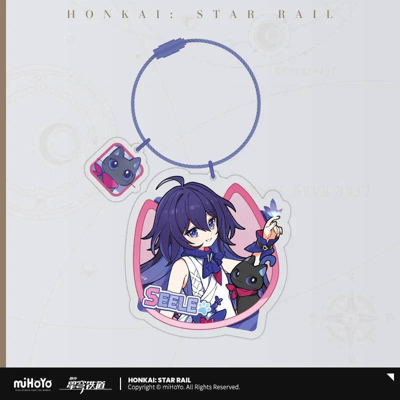 Honkai: Star Rail - Little Cat Series Chibi Acrylic Keychain miHoYo - Image 11
