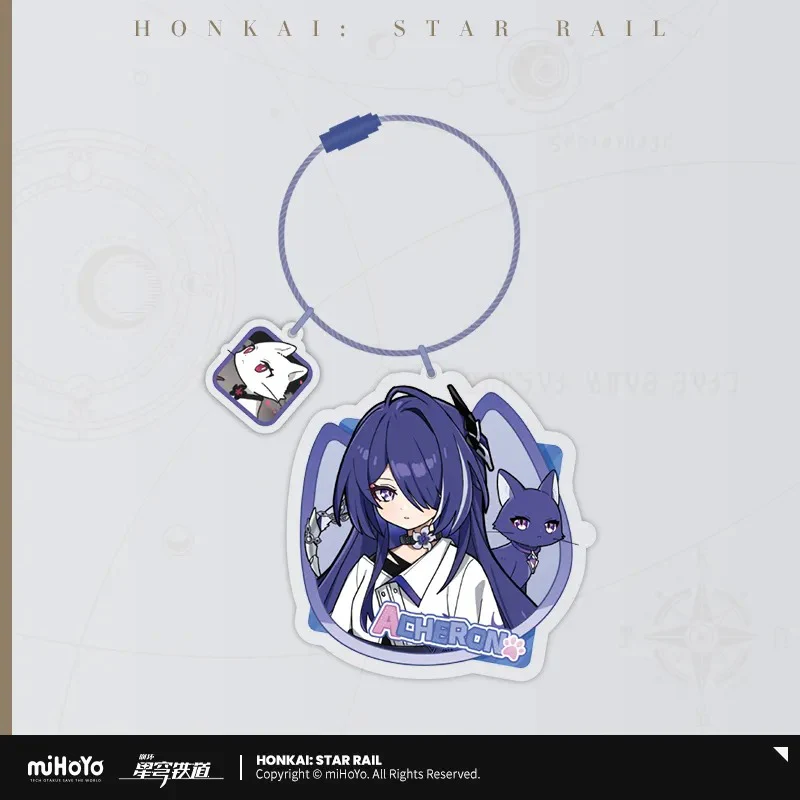 Honkai: Star Rail - Little Cat Series Chibi Acrylic Keychain miHoYo - Image 21