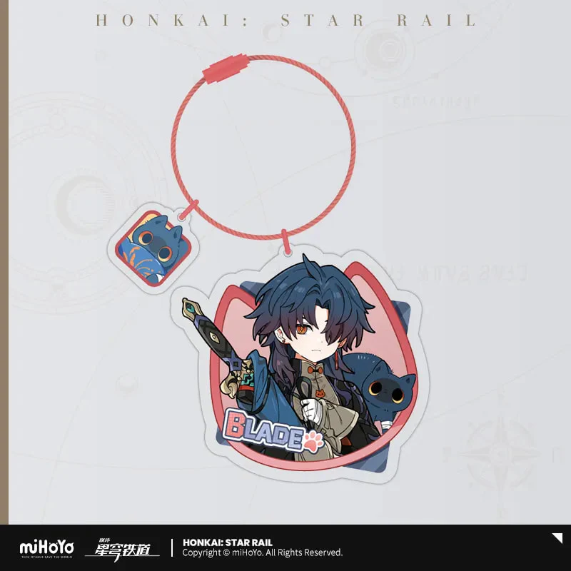Honkai: Star Rail - Little Cat Series Chibi Acrylic Keychain miHoYo - Image 6