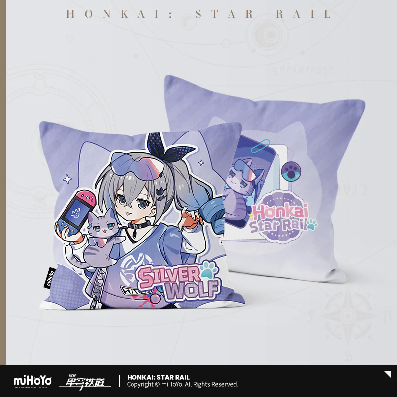 [Pre-order] Honkai: Star Rail - Little Kitty Throw Pillow miHoYo - Image 12