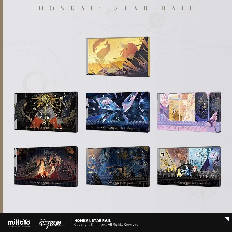 [Pre-order] Honkai: Star Rail - Manuscript of Era Nova Acrylic Block miHoYo - Image 2