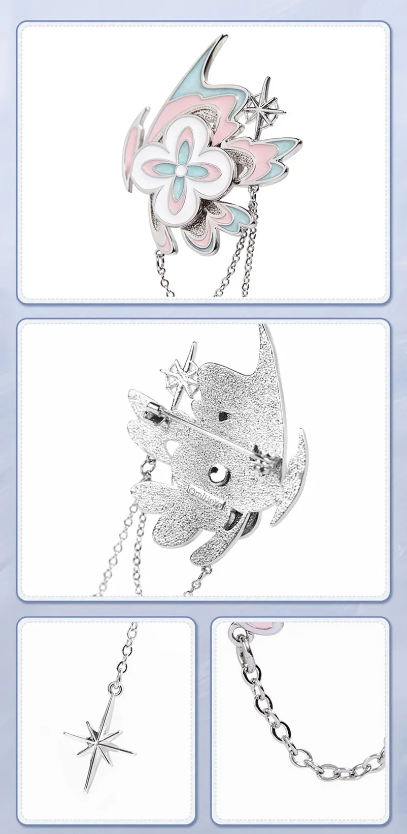 Honkai: Star Rail - March 7th Impression Series Brooch & Necklace miHoYo - Image 13