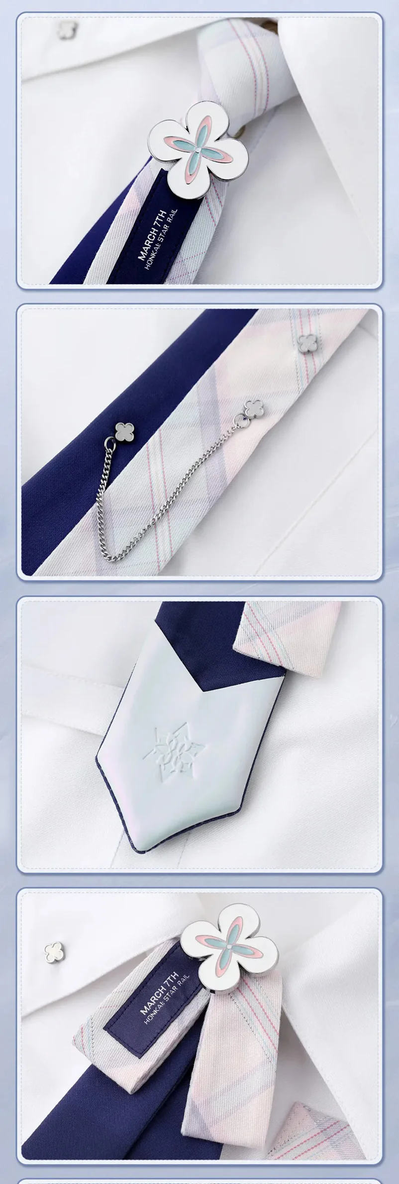Honkai: Star Rail - March 7th Impression Series Tie & Bow Tie miHoYo - Image 13