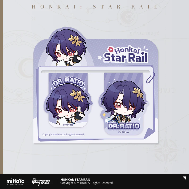 Honkai: Star Rail - Pom-Pom Gallery Soft Magnetic Bookmark Set miHoYo - Image 9