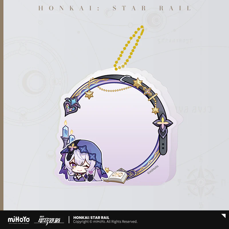 Honkai: Star Rail - Pom-Pom Gallery Sticker Badge Display Storage Case miHoYo - Image 4