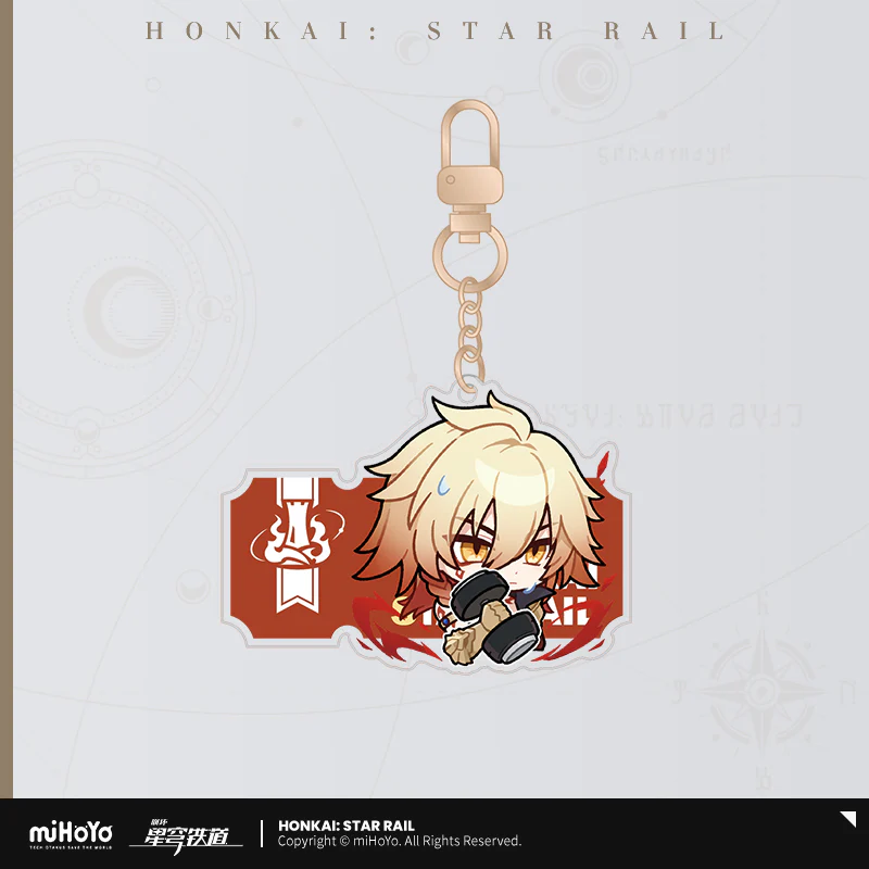Honkai: Star Rail - Pom-Pom Gallery Sticker Keychain miHoYo - Image 39