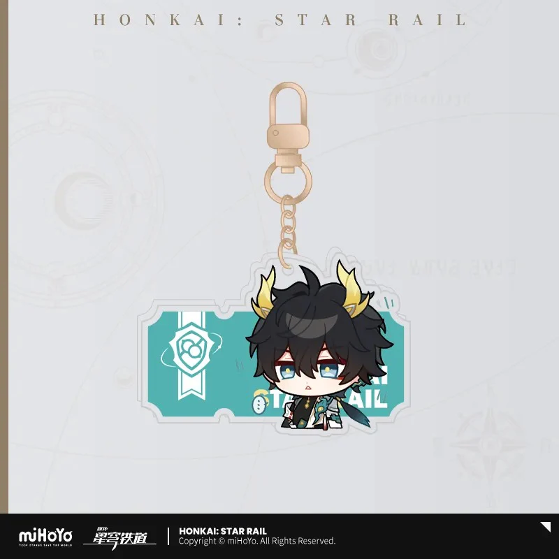 Honkai: Star Rail - Pom-Pom Gallery Sticker Keychain miHoYo - Image 52