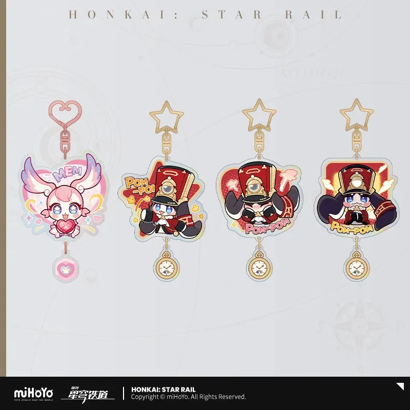Honkai: Star Rail - Pom-Pom Gallery Sticker Keychain miHoYo