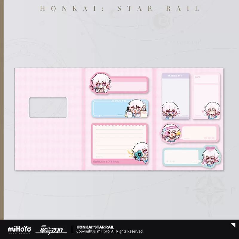 Honkai: Star Rail - Pom-Pom Gallery Sticker Note miHoYo - Image 4