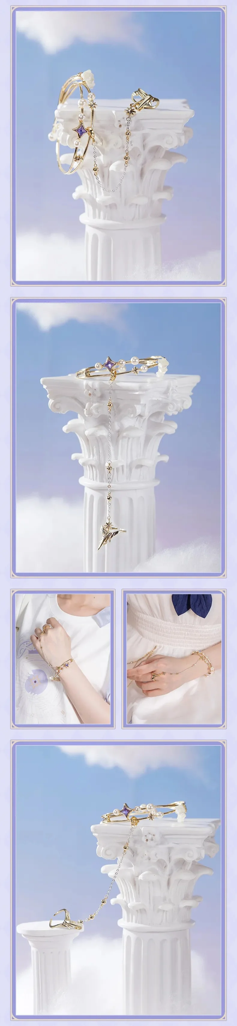 [Pre-order] Honkai: Star Rail - Robin Impression Bracelet & Ring Set miHoYo - Image 7