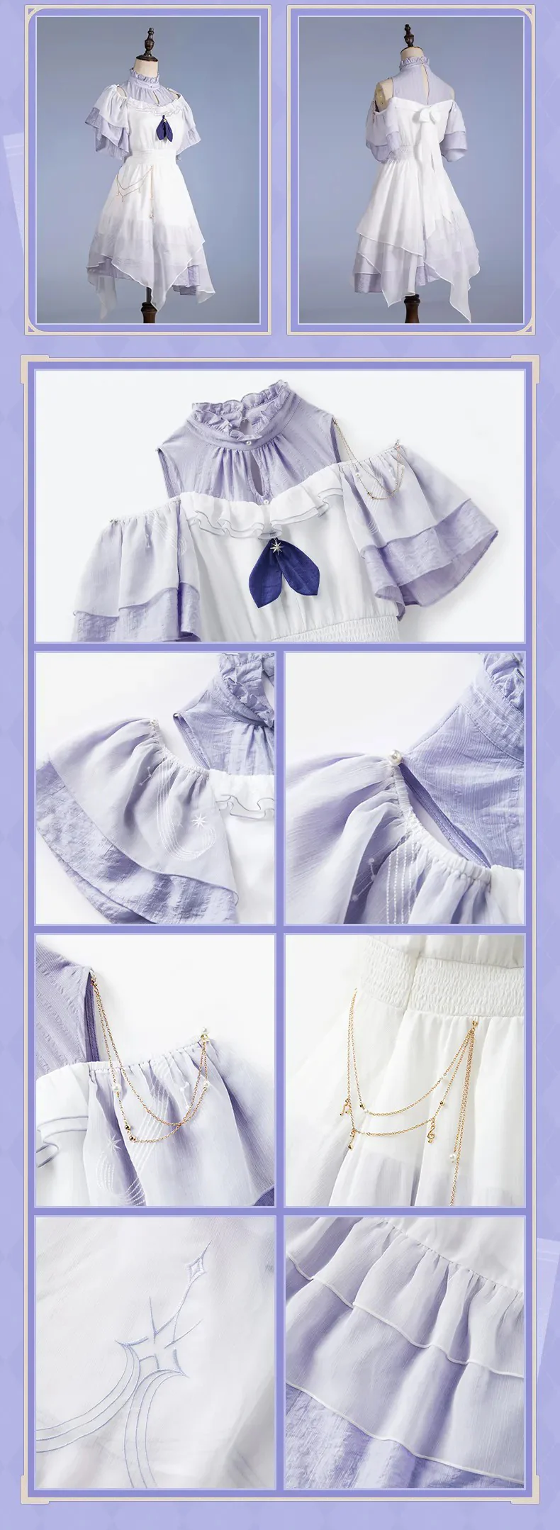 [Pre-order] Honkai: Star Rail - Robin Impression Pinafore Dress miHoYo - Image 8