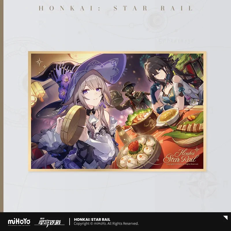 [Pre-order] Honkai: Star Rail - Starry Sea Celebration Series PET Shikishi Art Board miHoYo - Image 2