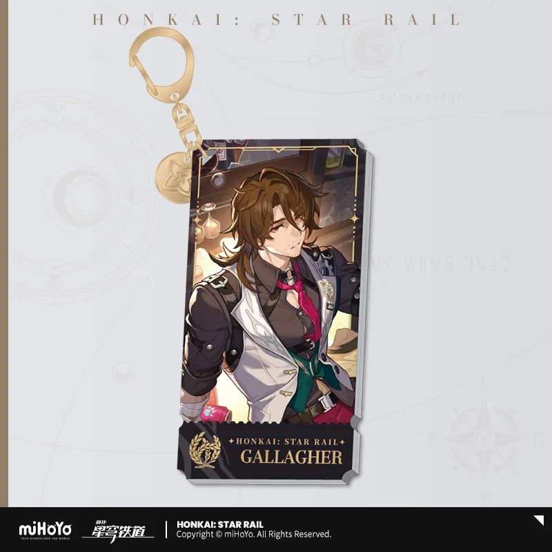 Honkai: Star Rail - The Abundance Path Character Acrylic Warp Artwork Acrylic Keychain miHoYo - Image 7