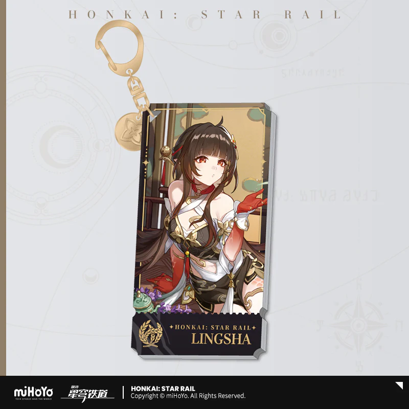 Honkai: Star Rail - The Abundance Path Character Acrylic Warp Artwork Acrylic Keychain miHoYo - Image 8