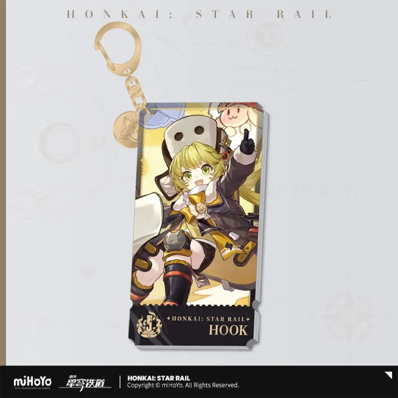 Honkai: Star Rail - The Destruction Path Character Warp Artwork Acrylic Keychain miHoYo - Image 5