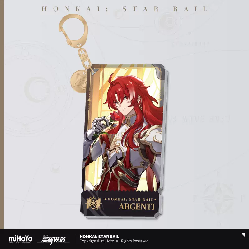 Honkai: Star Rail - The Erudition Path Character Acrylic Warp Artwork Acrylic Keychain miHoYo - Image 9