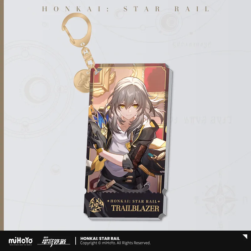 Honkai: Star Rail - The Harmony Path Character Acrylic Warp Artwork Acrylic Keychain miHoYo - Image 11