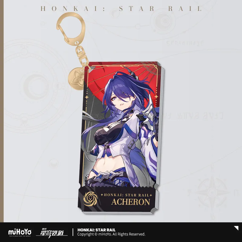 Honkai: Star Rail - The Nihility Path Character Acrylic Warp Artwork Acrylic Keychain miHoYo - Image 10