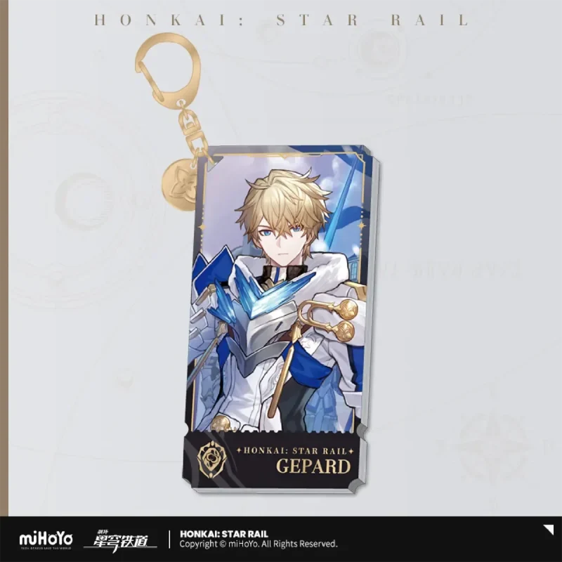 Honkai: Star Rail - The Preservation Path Character Warp Artwork Acrylic Keychain miHoYo - Image 2