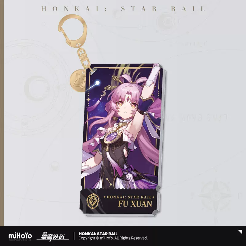 Honkai: Star Rail - The Preservation Path Character Warp Artwork Acrylic Keychain miHoYo - Image 4