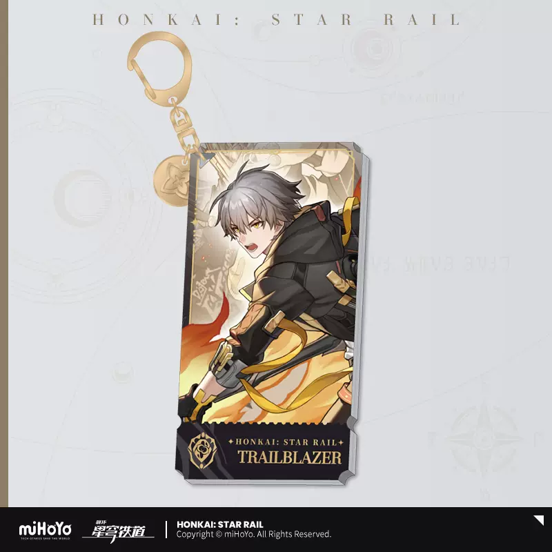 Honkai: Star Rail - The Preservation Path Character Warp Artwork Acrylic Keychain miHoYo - Image 5