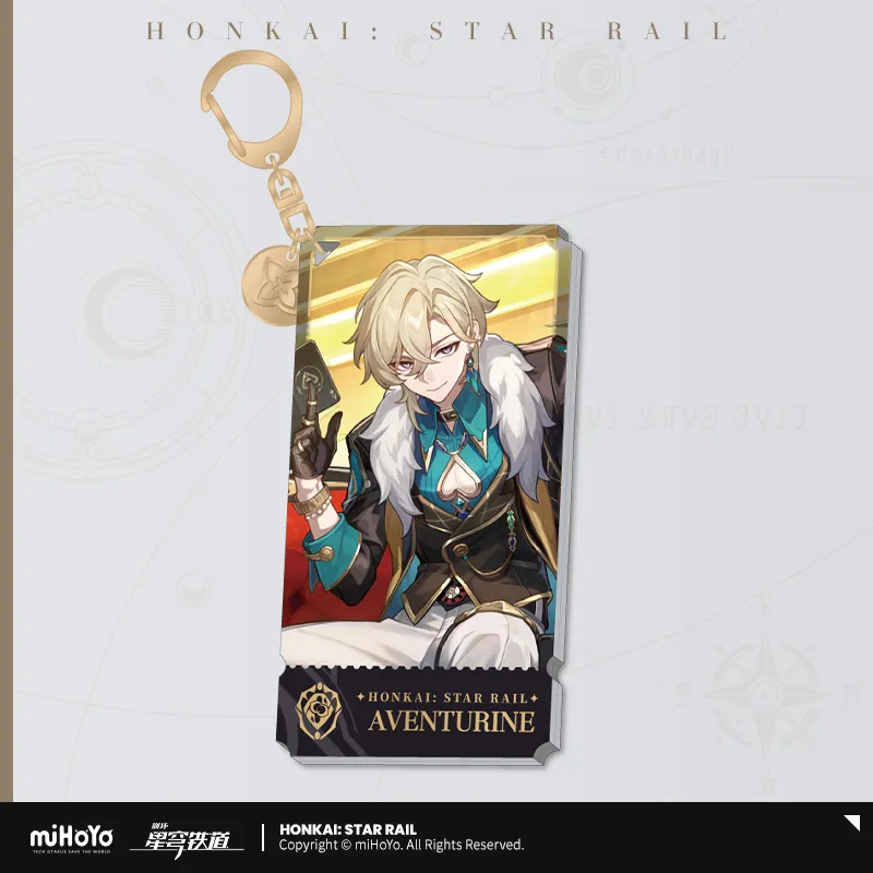Honkai: Star Rail - The Preservation Path Character Warp Artwork Acrylic Keychain miHoYo - Image 7