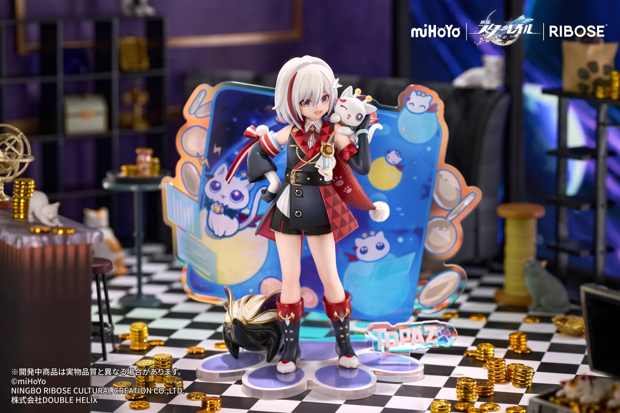 [Pre-order] Honkai: Star Rail - Topaz & Numby Little Cat Series Non Scale Figure RIBOSE - Image 2