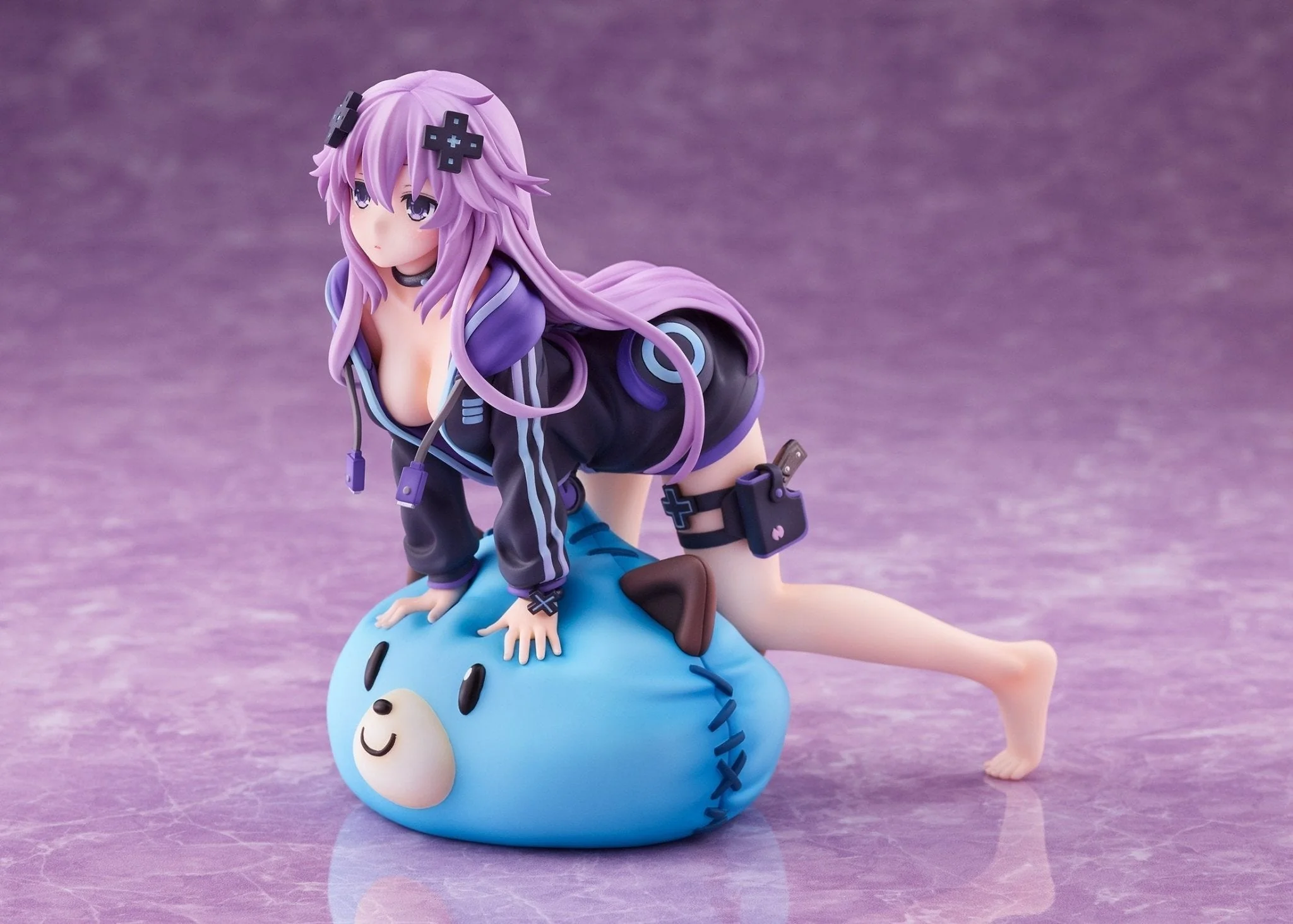 [Pre-order] Hyperdimension Neptunia - Dimension Traveler Neptune Wake Up Version PVC Figure (1:8 Scale) Broccoli - Image 13