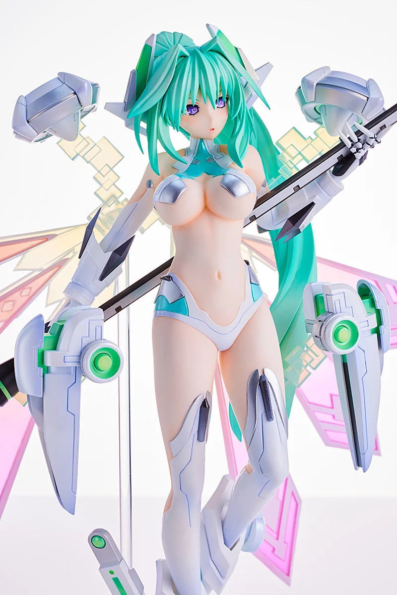 [Pre-order] Hyperdimension Neptunia - Green Heart 1/7 Scale Figure Ami Ami X Amakuni - Image 10