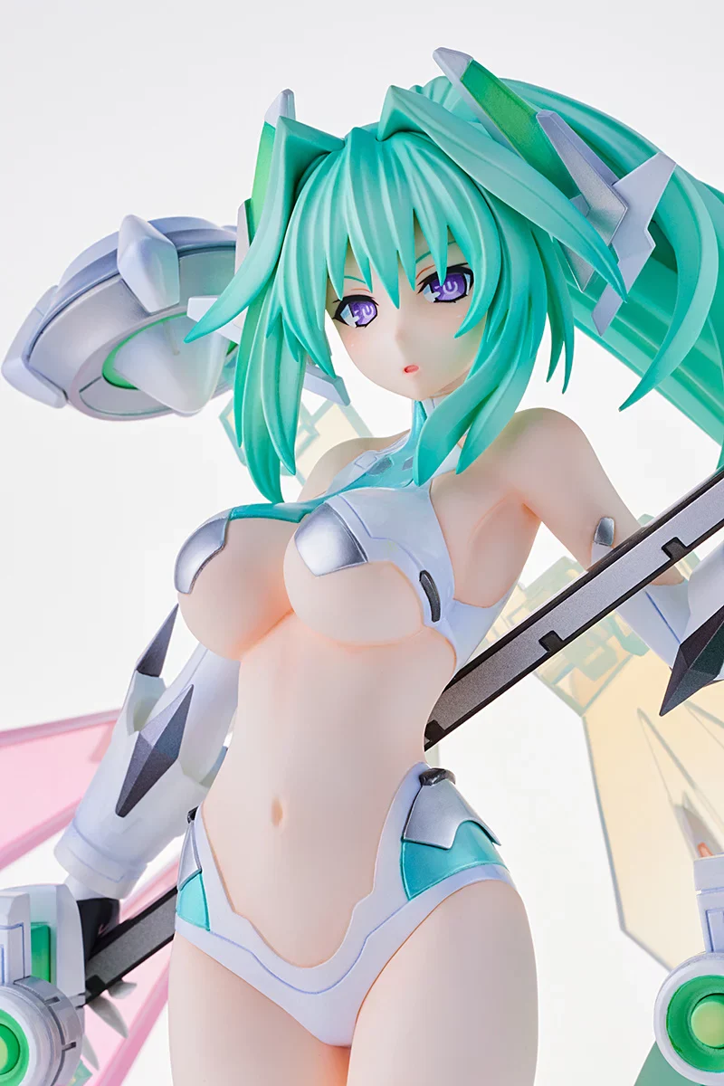 [Pre-order] Hyperdimension Neptunia - Green Heart 1/7 Scale Figure Ami Ami X Amakuni - Image 13