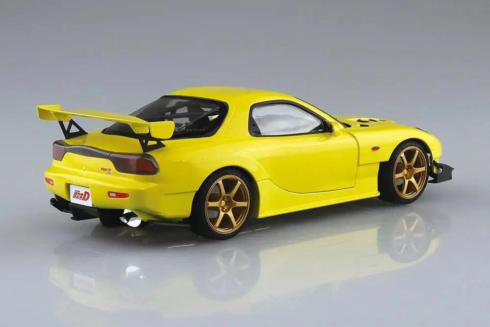 [Pre-order] INITIAL D PRE-PAINTED MODEL #I-04 - 1/24 INITIAL D TAKAHASHI KEISUKE FD3S RX-7 PROJECT D COMICS (VOL.28 Ver.) Aoshima - Image 2