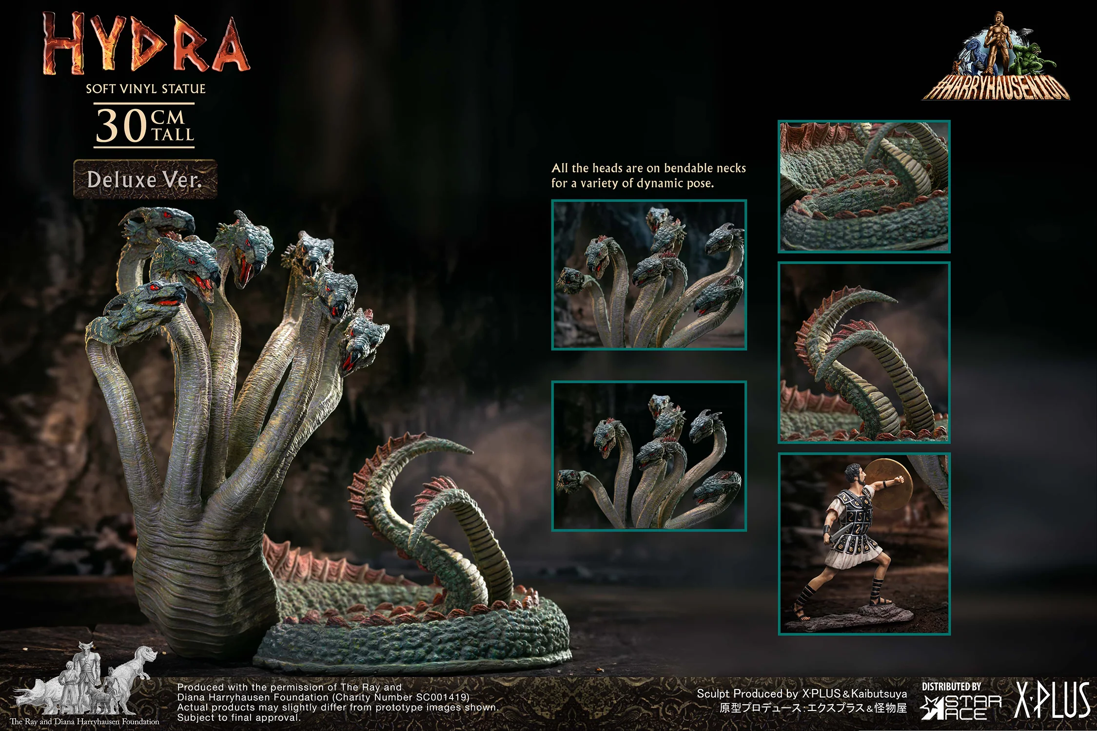 [Pre-order] Jason and the Argonauts - Hydra Soft Vinyl Non Scale Figure Star Ace Toys - Image 5