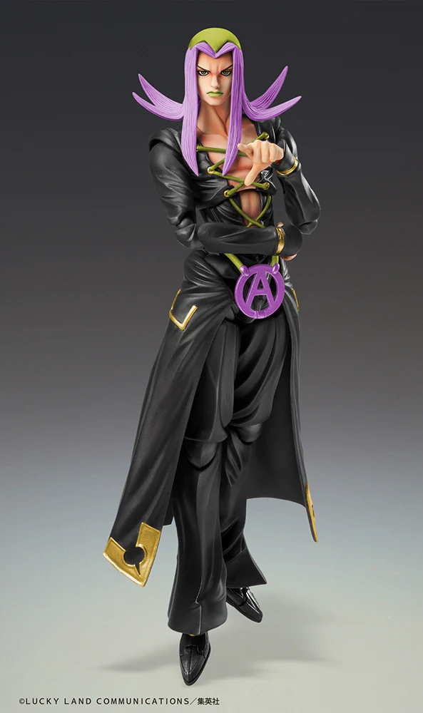 [Pre-order] JoJo's Bizarre Adventure: Golden Wind - Leone Abbacchio (BLACK Ver.) Super Action Figure Medicos Entertainments - Image 6