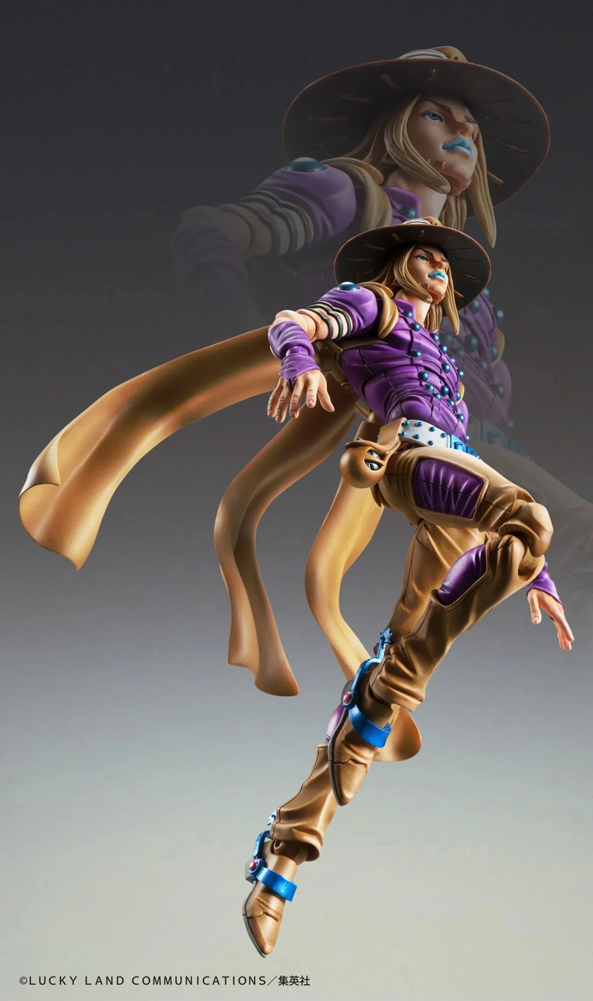 [Pre-order] JOJO'S BIZARRE ADVENTURE: Steel Ball Run - Gyro Zeppeli Chozokado Action Figure Medicos Entertainments - Image 5