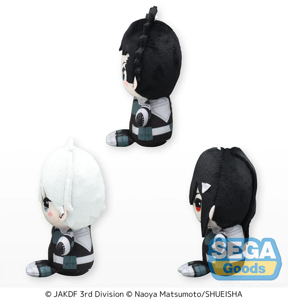 [Pre-order] KAIJU No.8 - Kafka Hibino & Reno Ichikawa & Kafka Hibino Vol.1 Plushie SEGA - Image 2