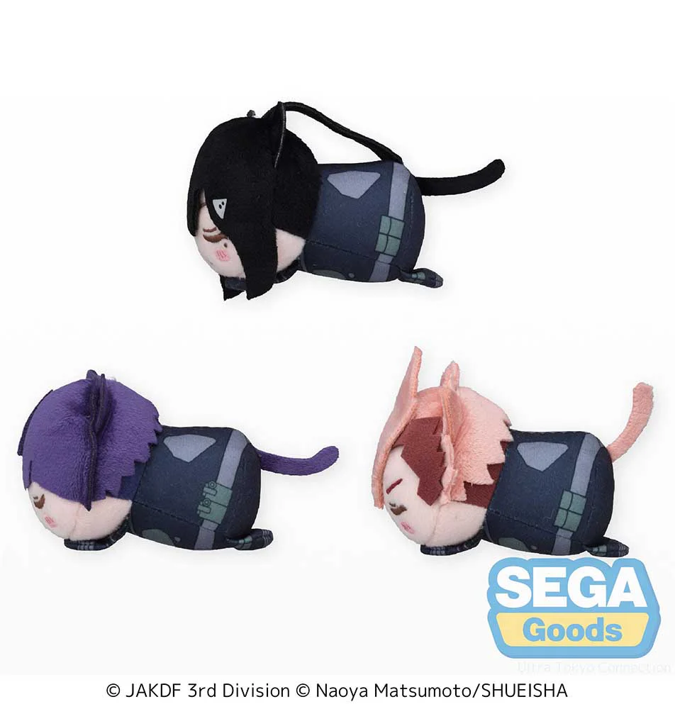 [Pre-order] KAIJU No.8 -  Mina Ashiro & Soshiro Hoshina & Iharu Furuhashi Mascot Vol.2 Plushie SEGA - Image 2