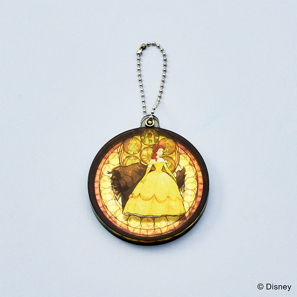 [Pre-order] Kingdom Hearts, Disney - Belle Acrylic Mirror Keychain Square Enix - Image 2