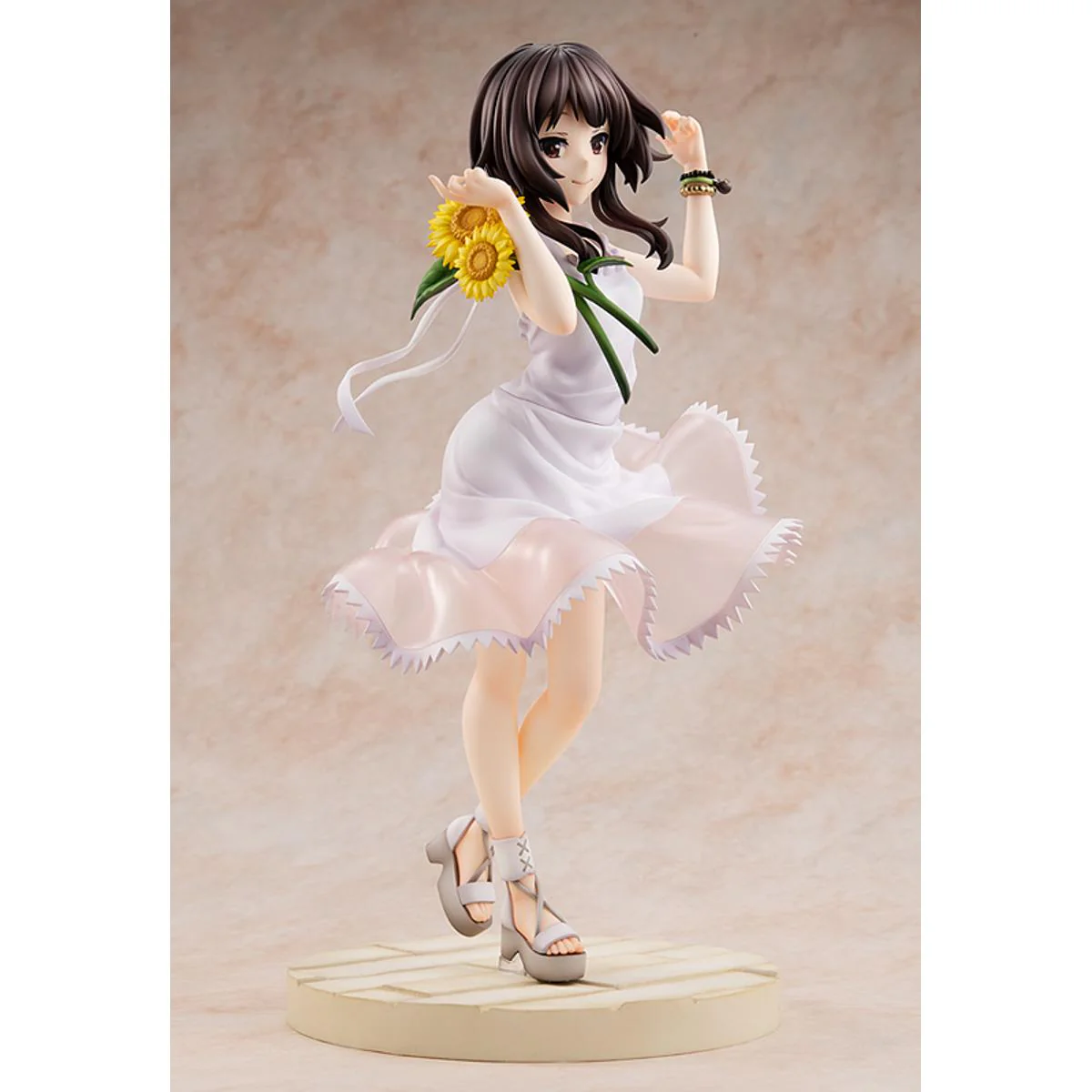 [Pre-order] KONO SUBARASHII SEKAI NI SYUKUFUKU WO! LEGEND OF CRIMSON - Megumin (Sunflower One-Piece Dress Ver.) 1/7 Scale Figure KADOKAWA - Image 10