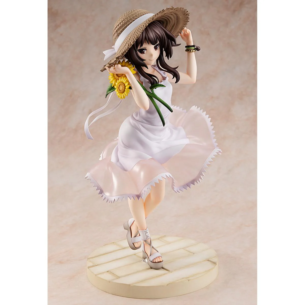 [Pre-order] KONO SUBARASHII SEKAI NI SYUKUFUKU WO! LEGEND OF CRIMSON - Megumin (Sunflower One-Piece Dress Ver.) 1/7 Scale Figure KADOKAWA - Image 3
