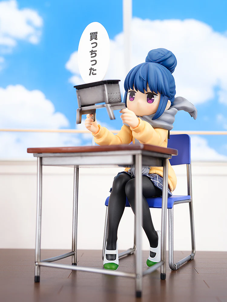 [Pre-order] Laid-Back Camp - Rin Shima (Look What I Bought Ver.) Non Scale Figure KLOCKWORX