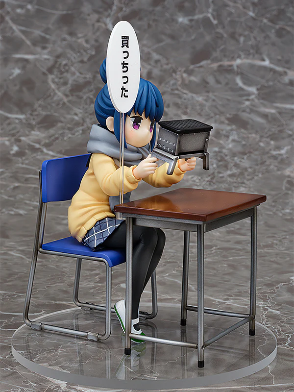 [Pre-order] Laid-Back Camp - Rin Shima (Look What I Bought Ver.) Non Scale Figure KLOCKWORX - Image 6
