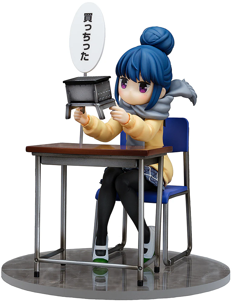 [Pre-order] Laid-Back Camp - Rin Shima (Look What I Bought Ver.) Non Scale Figure KLOCKWORX - Image 7