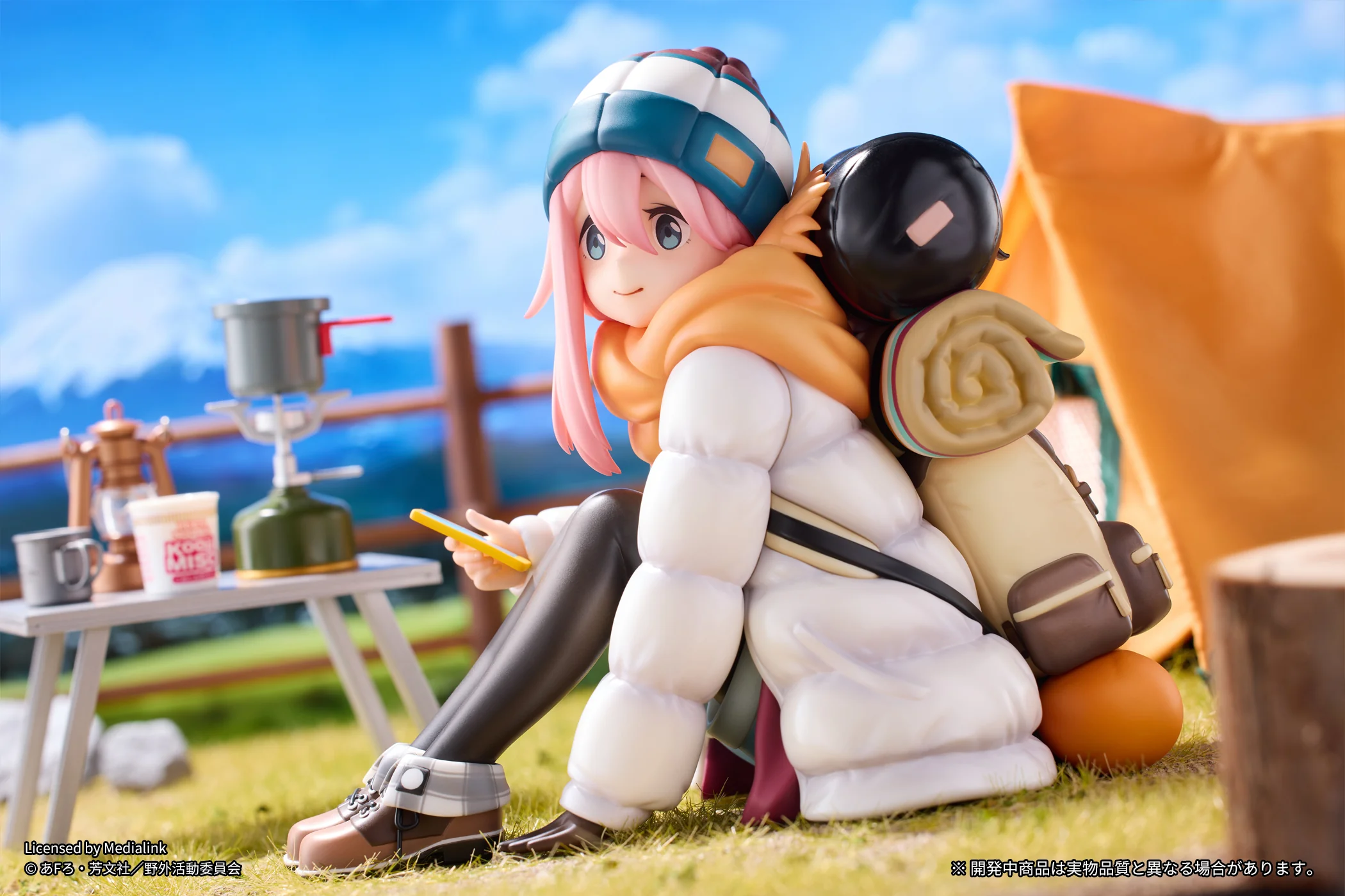 [Pre-order] Laid-Back Camp Season 2 - Kagamihara Nadeshiko 1/6 Scale Figure RIBOSE - Image 4