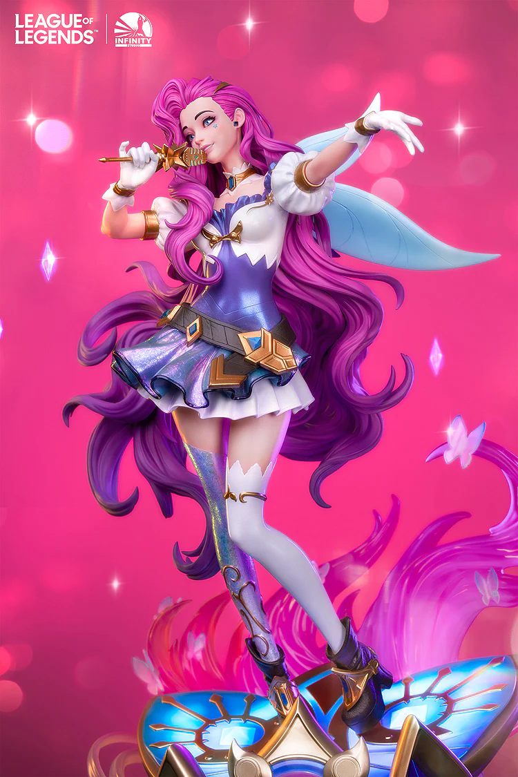 [Pre-order] League of Legends - Seraphine (The Starry-Eyed Songstress) 1/4 Scale Figure Infinity Studio - Image 3