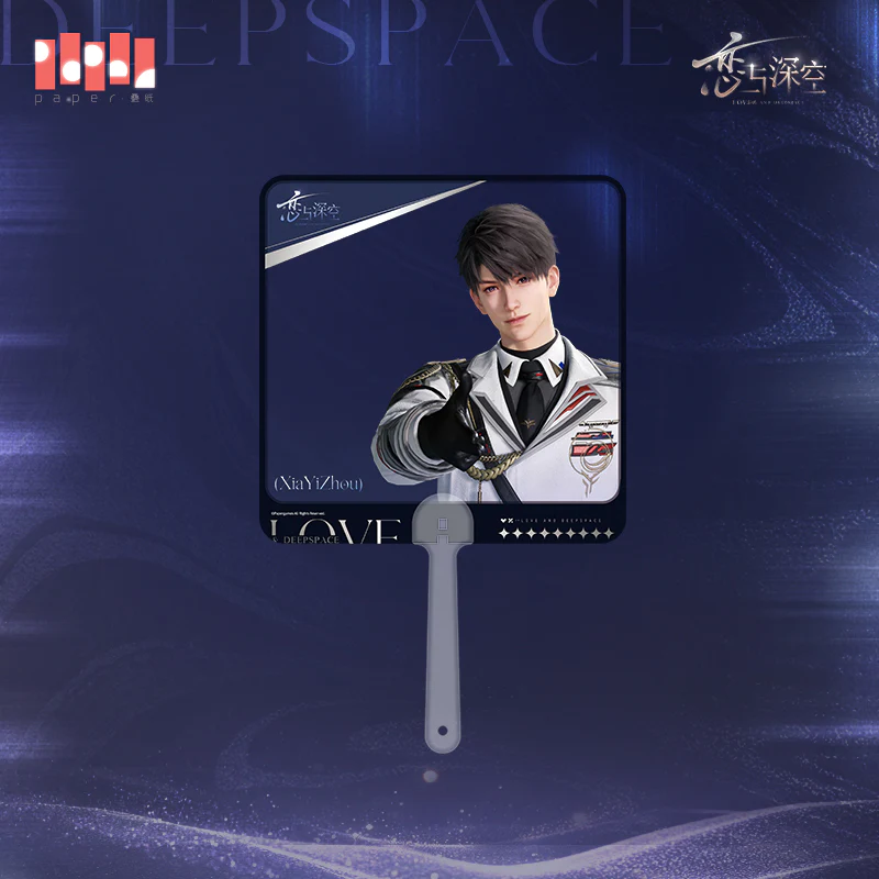 [Pre-order] Love and Deepspace - 2025 BW Series Clear Hand Fan InFold Games - Image 2