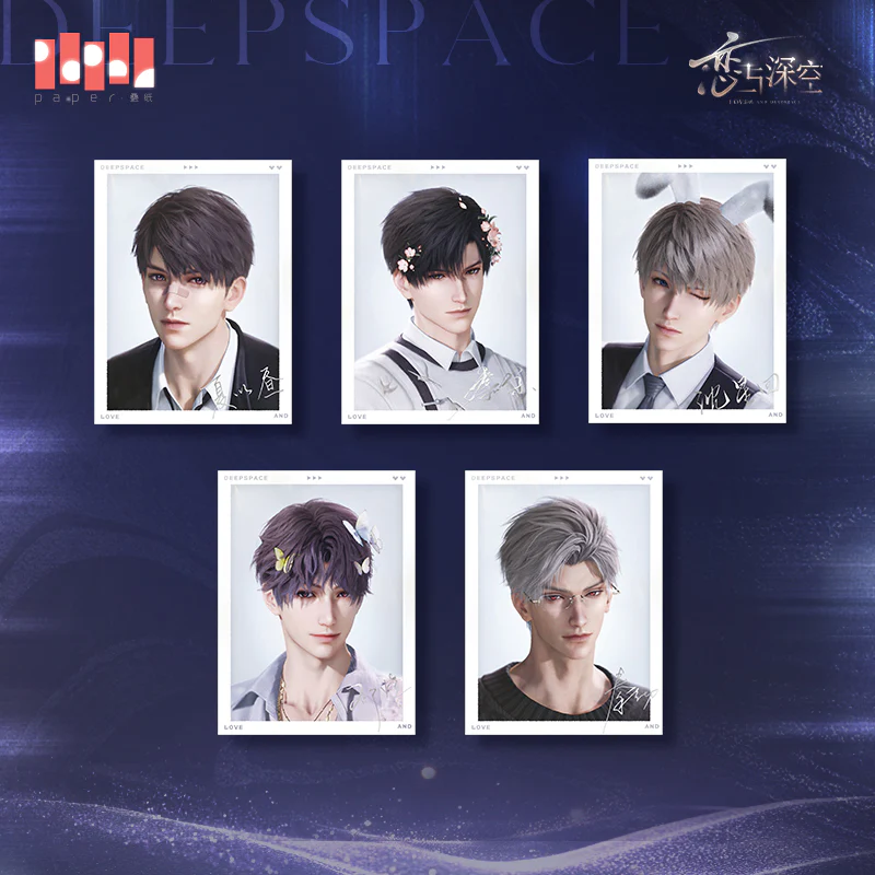 [Pre-order] Love and Deepspace - 2025 BW Series Photo Card Set InFold Games - Image 2