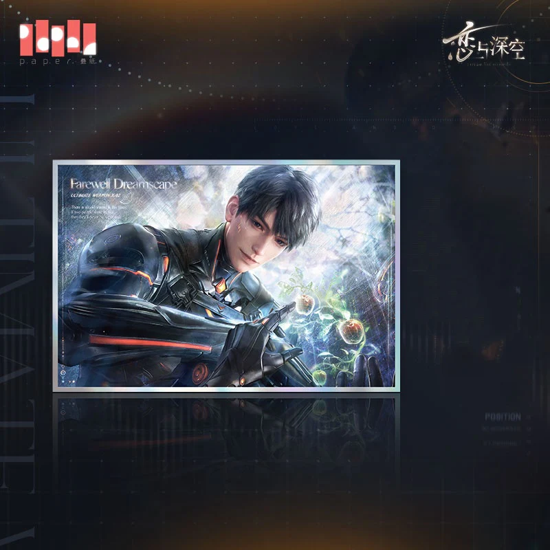 [Pre-order] Love and Deepspace - Caleb Ultimate Weapon X-02 Series Shikishi Board InFold Games - Image 2