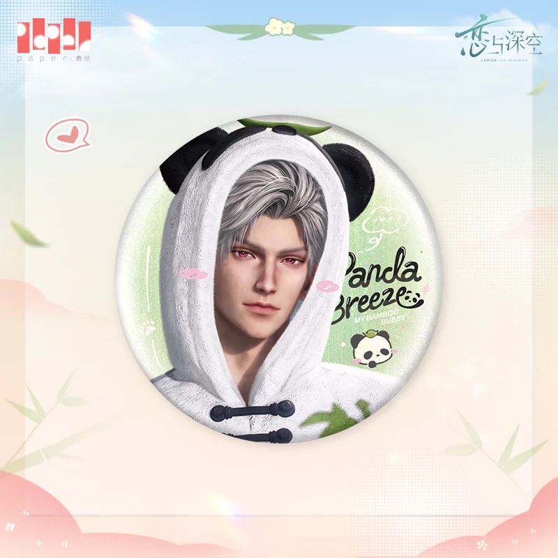 [Pre-order] Love and Deepspace - Panda Breeze Series Badge InFold Games - Image 5