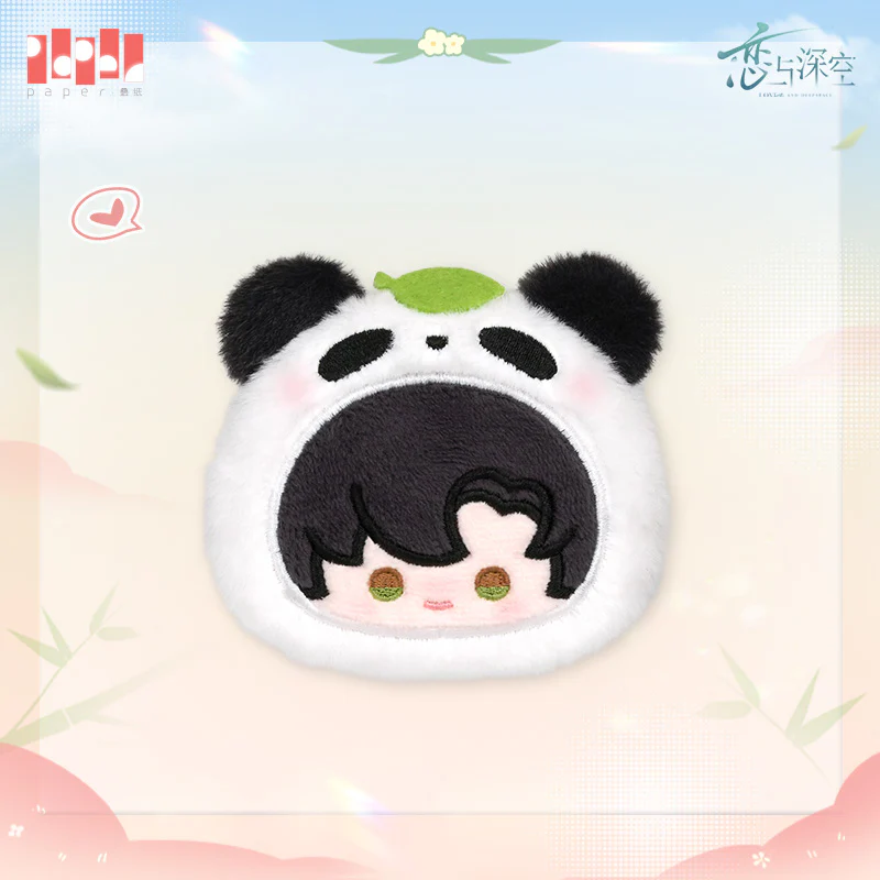 [Pre-order] Love and Deepspace - Panda Breeze Series Plush Brooch InFold Games - Image 3